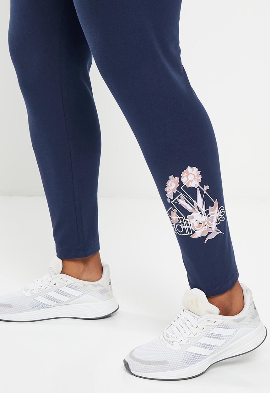 adidas Performance - Plus w blom g tight - dark blue