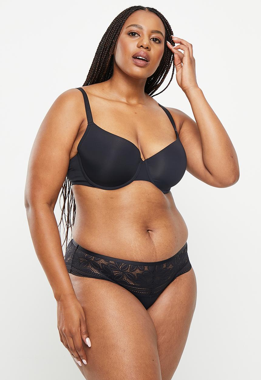 DORINA - Plus astrid cheeky hipster - black