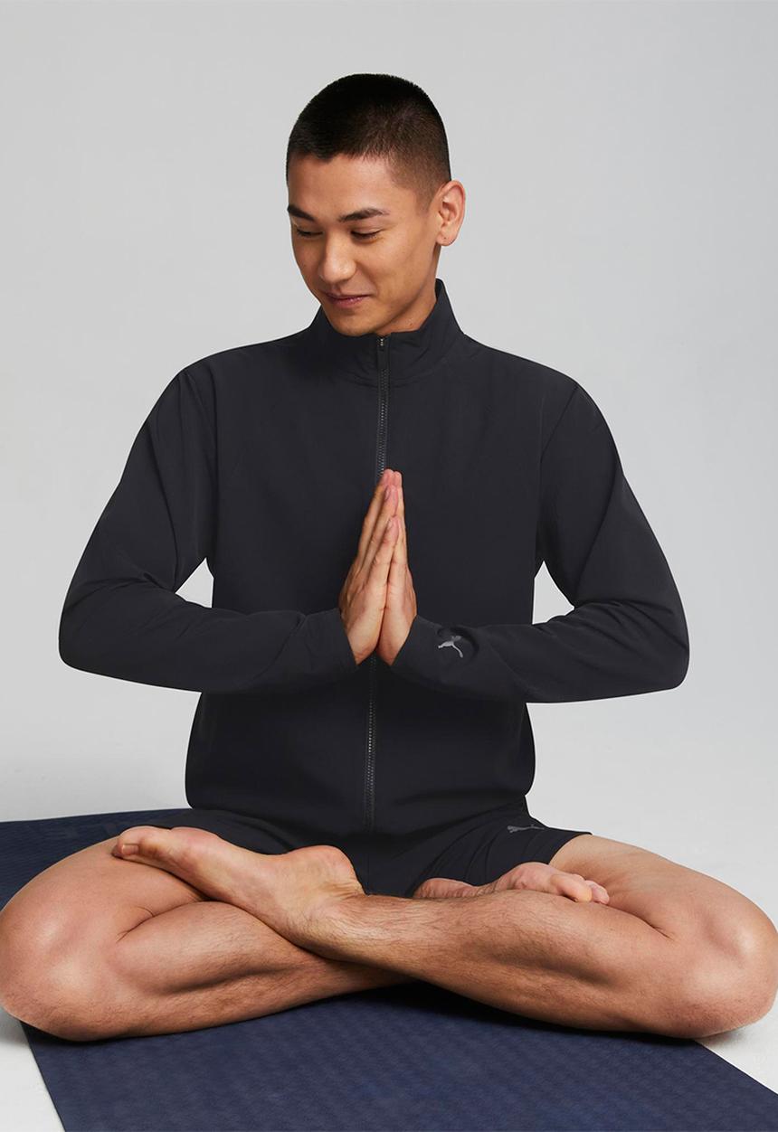 PUMA - M studio ultramove jacket - puma black