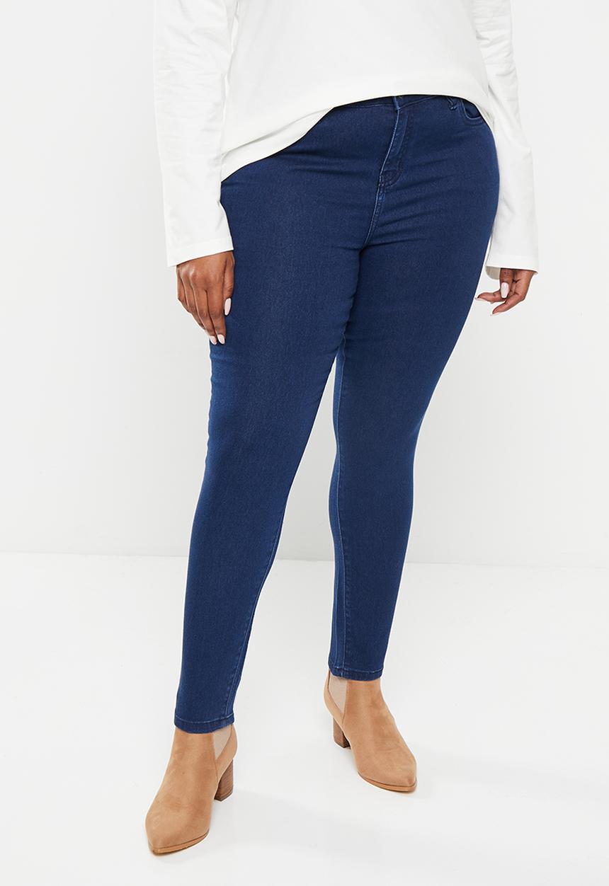 POLO - Plus wmn skinny jean - dark wash