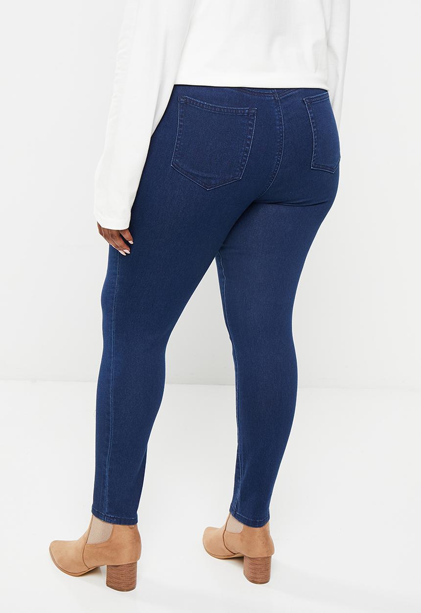 POLO - Plus wmn skinny jean - dark wash