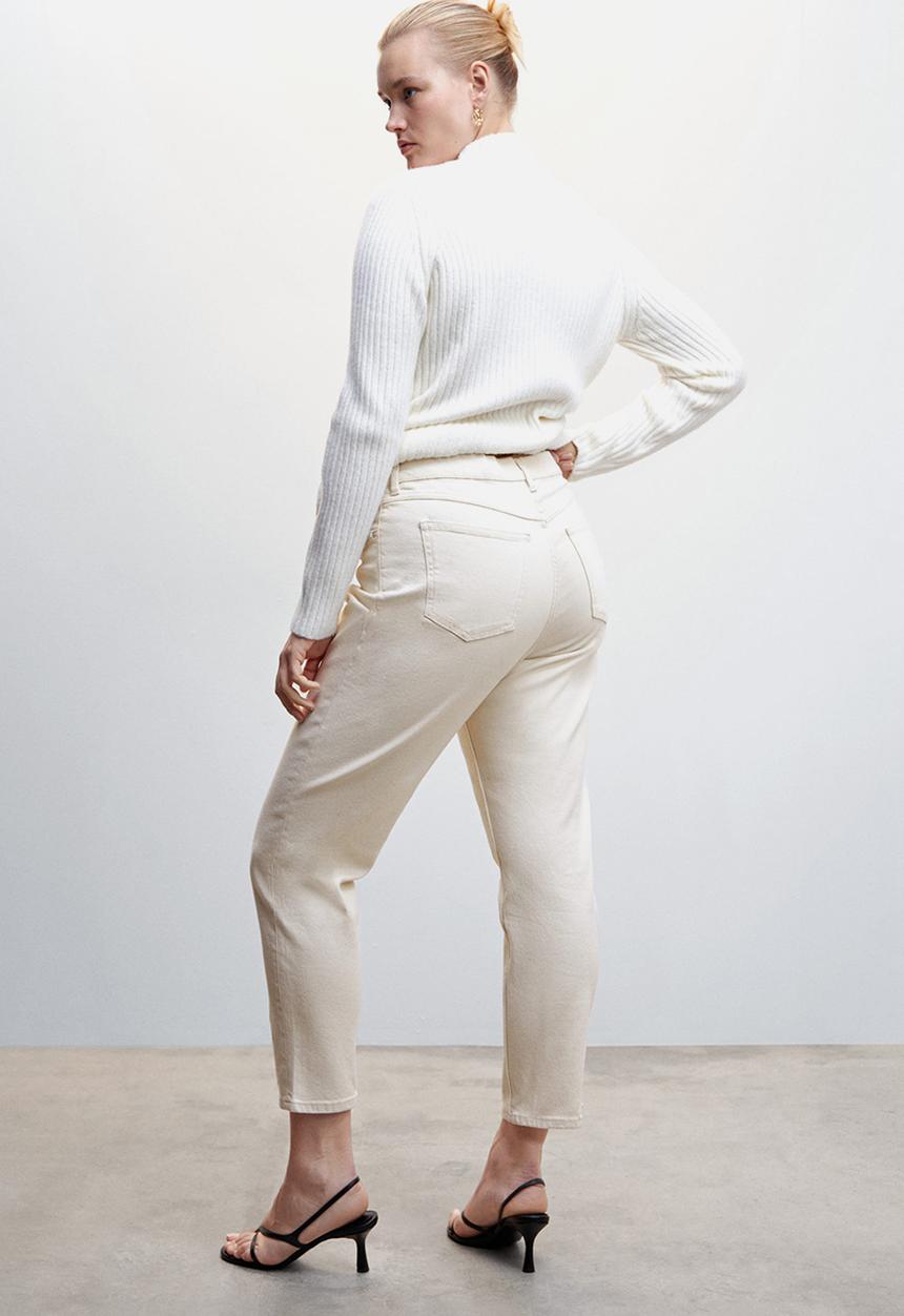MANGO - Plus jeans newmom - neutral