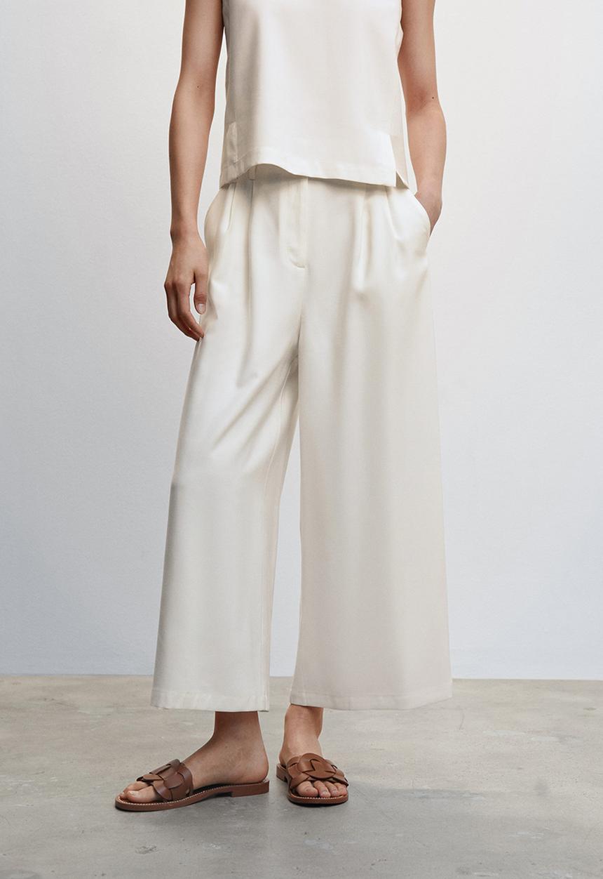MANGO - Trousers ticket-h - neutral