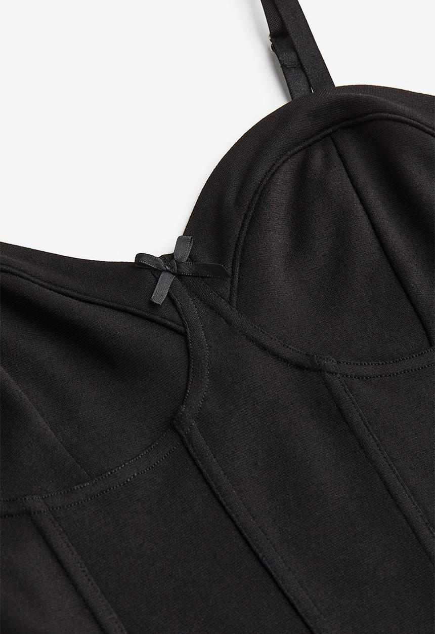 H&M - Bustier top - black