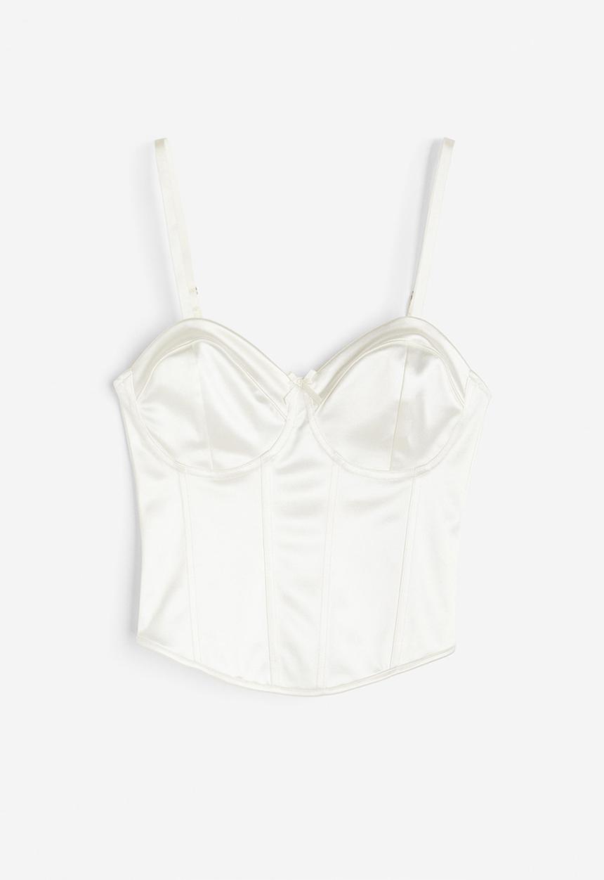 H&M - Bustier top - white