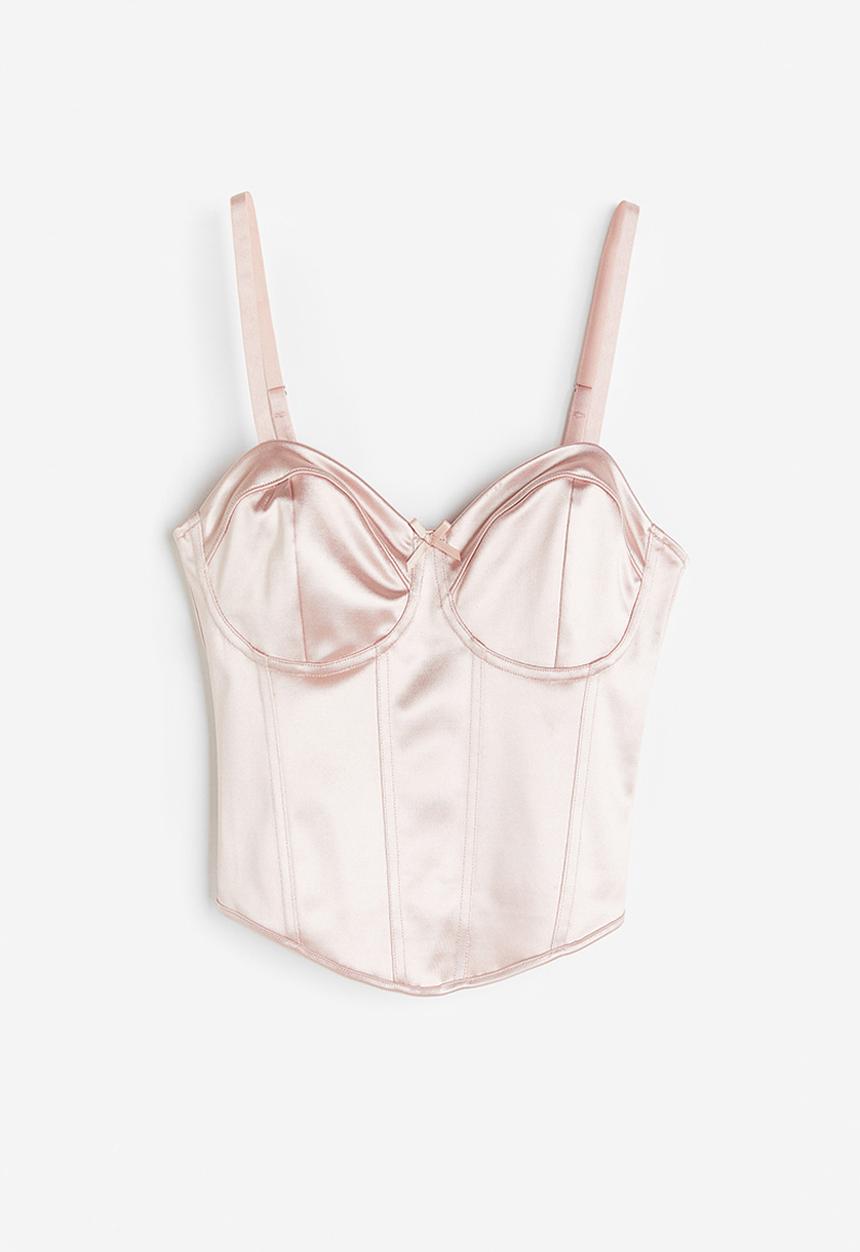H&M - Bustier top - light pink