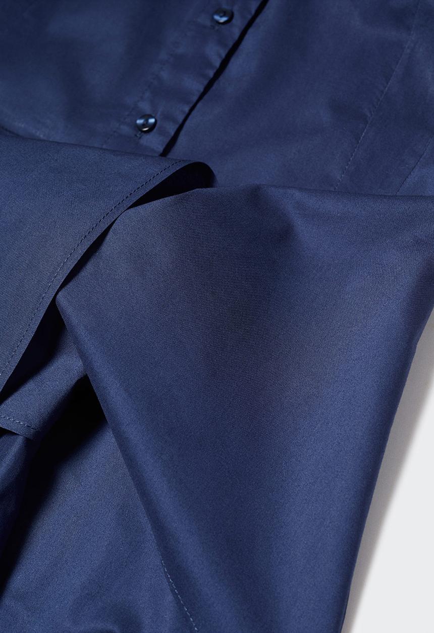 MANGO - Dress pop-h - navy
