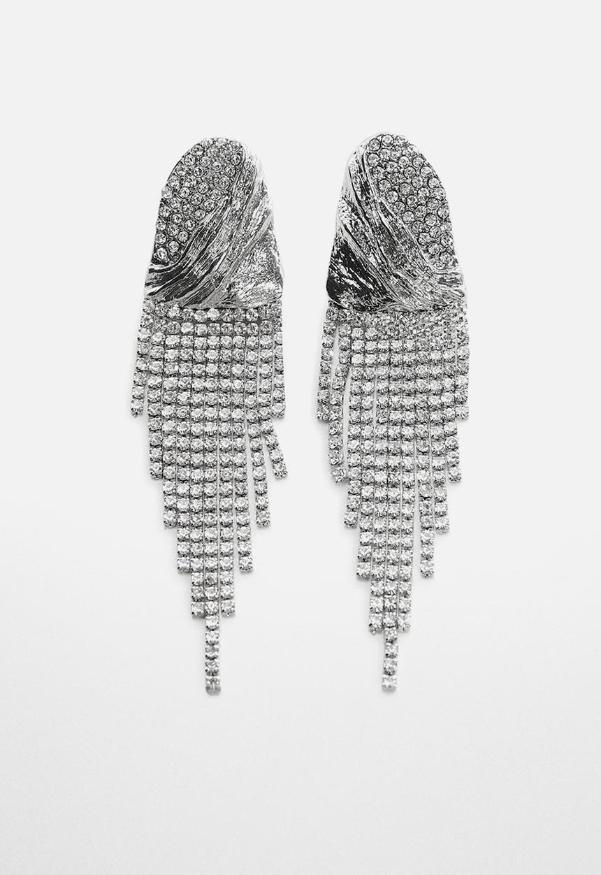MANGO - Earrings natalia - silver 