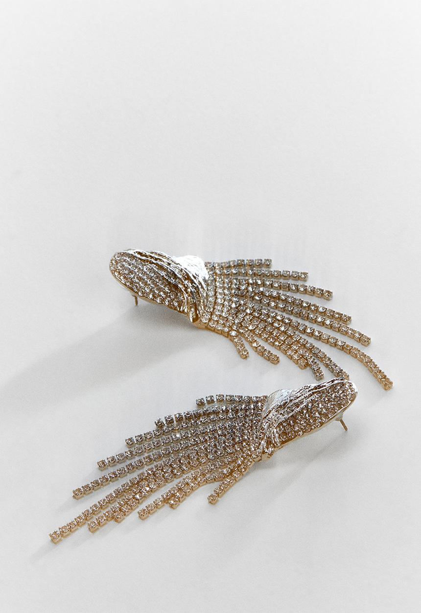 MANGO - Earrings natalia - silver 