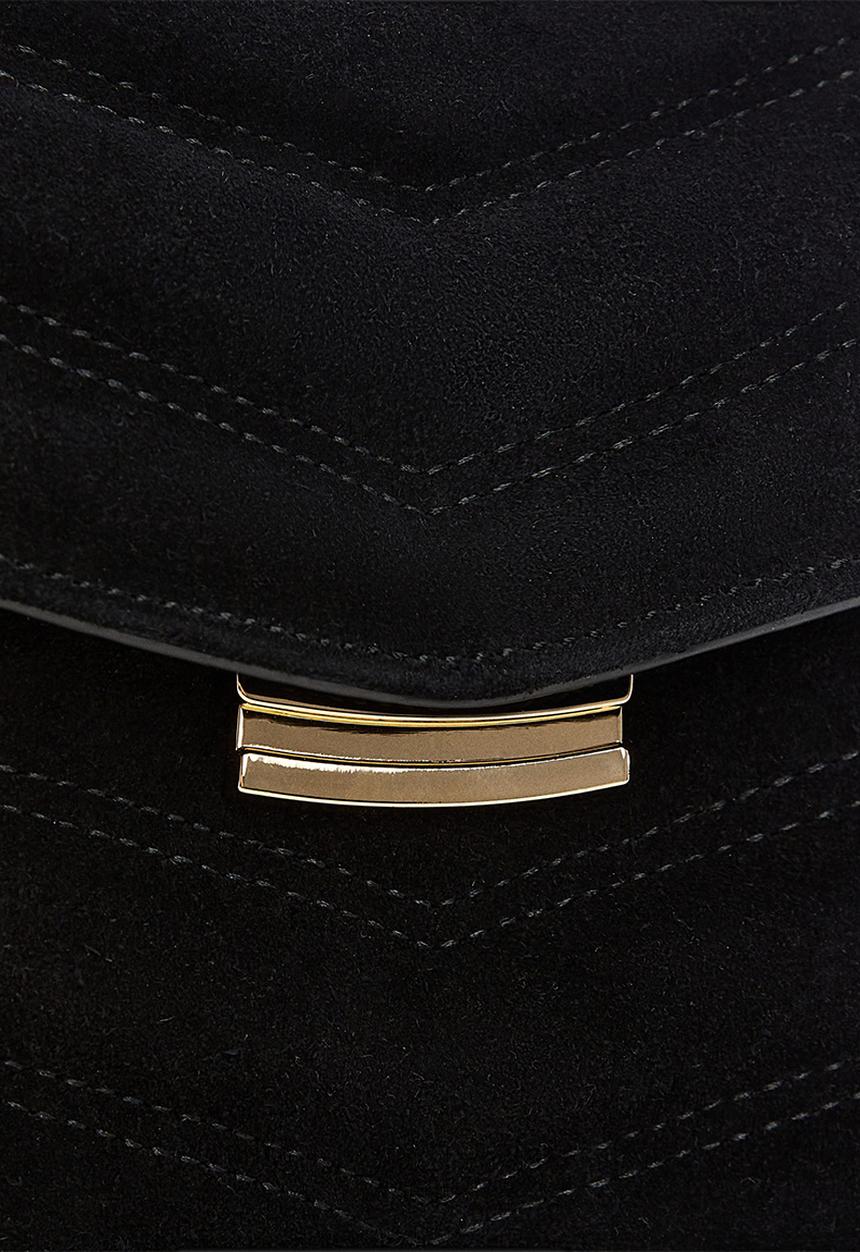 MANGO - Bag lys - black 