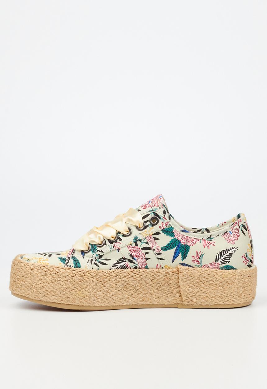 Miss Black - Quebec 11 espadrille sneaker - neutral