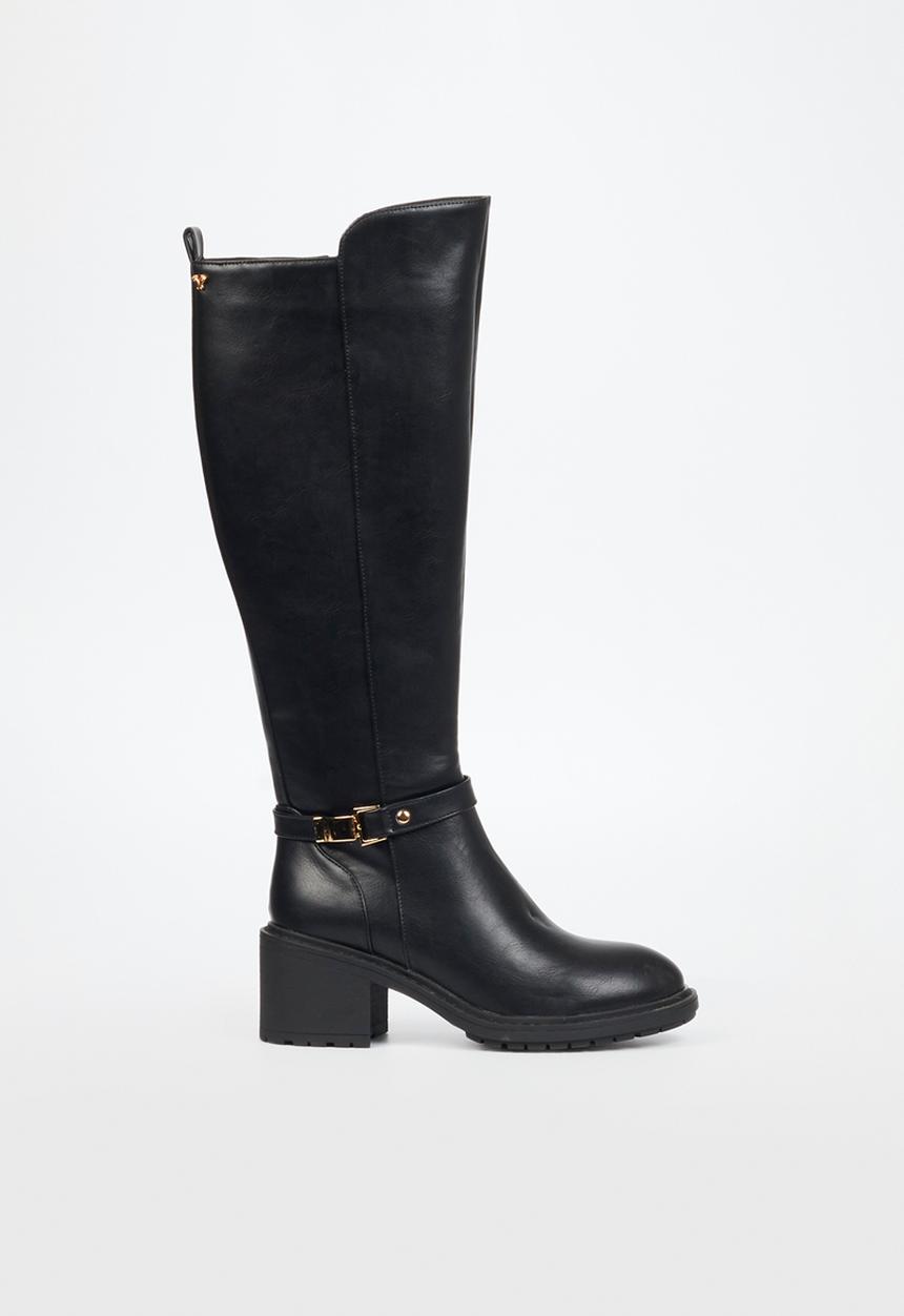 Butterfly Feet - Shelby 1 knee length boot - black