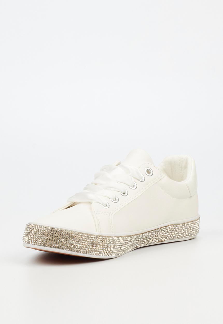 Miss Black - Sparkle 1 sneaker - white