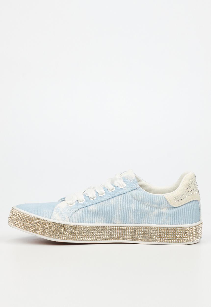 Miss Black - Sparkle 2 sneaker - blue