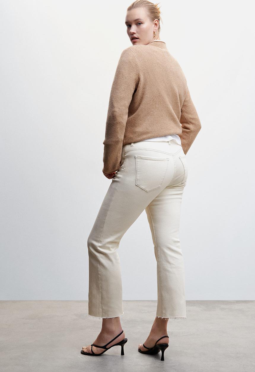 MANGO - Jeans sienna - natural
