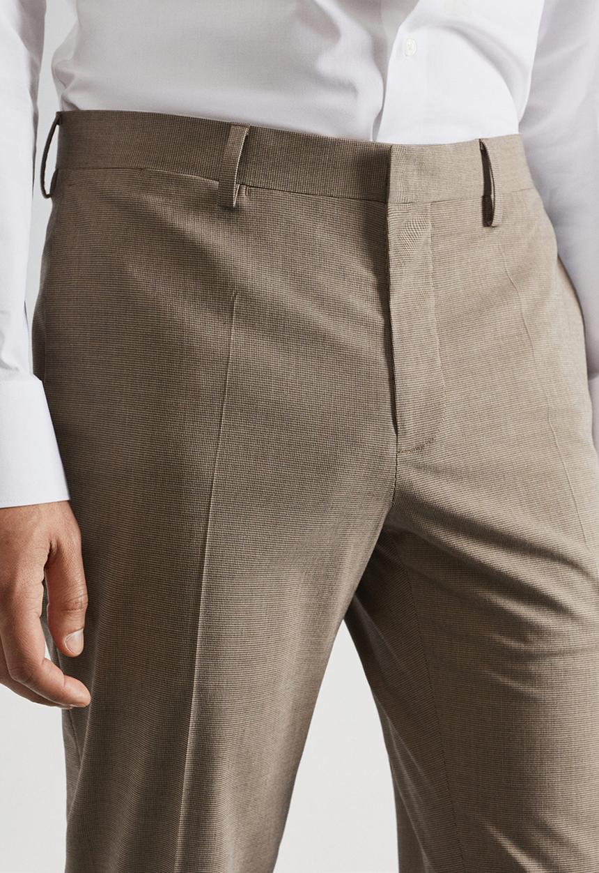 MANGO - Trousers paulo - beige