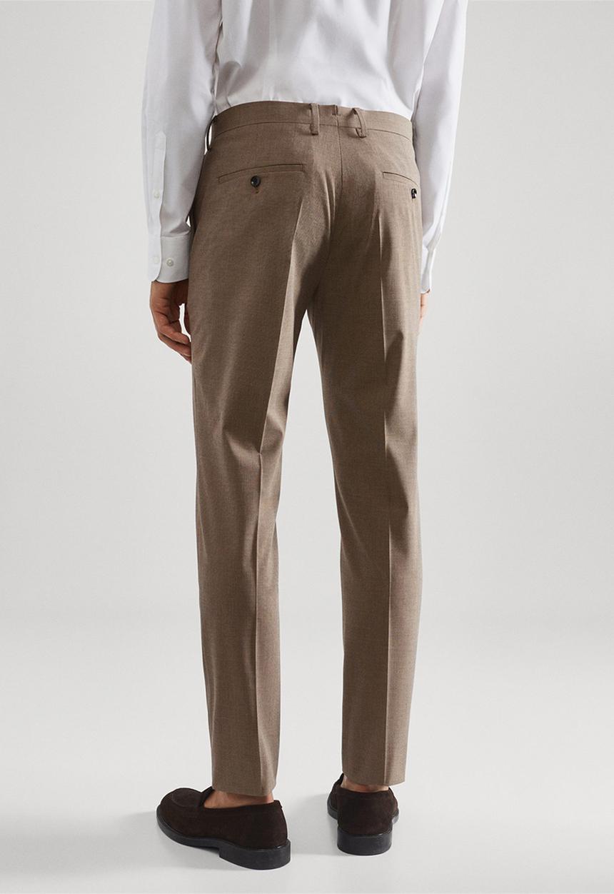 MANGO - Trousers paulo - beige