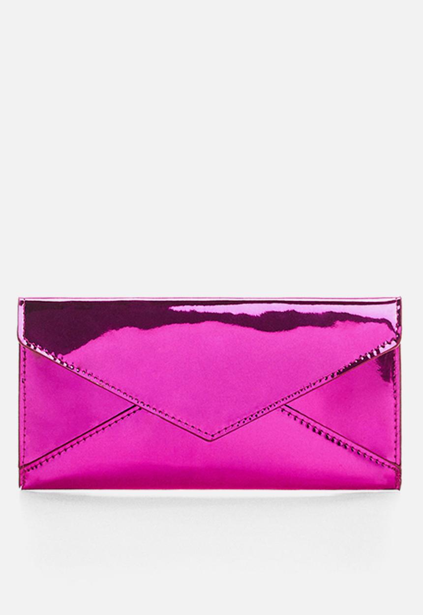 MANGO - Wallet juanita - bright pink