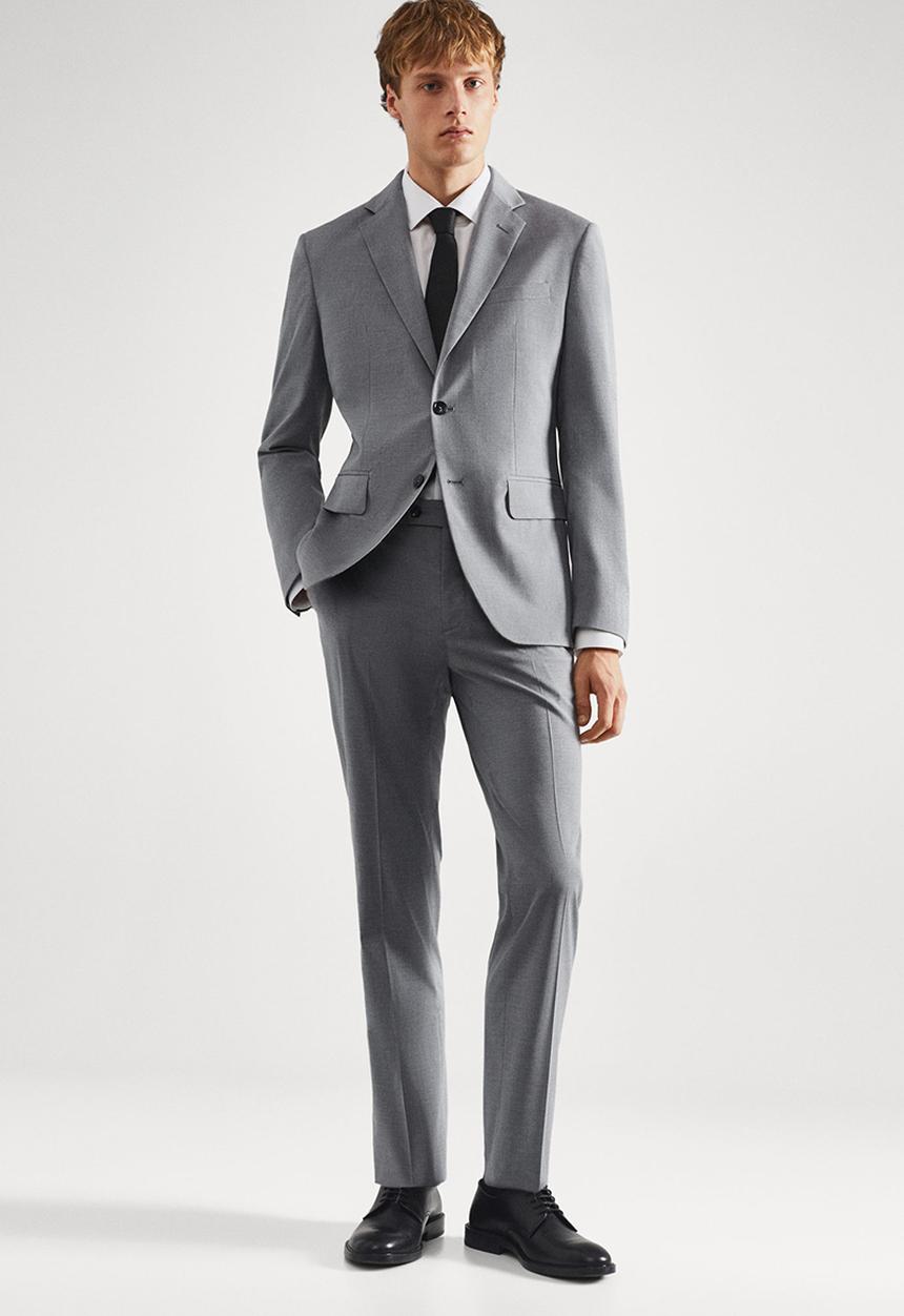 MANGO - Trousers brasilia - grey