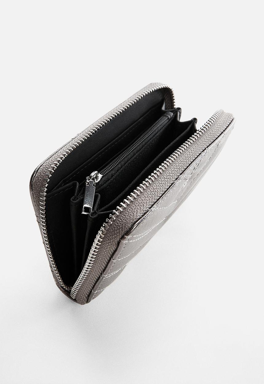 MANGO - Wallet juanita - silver 