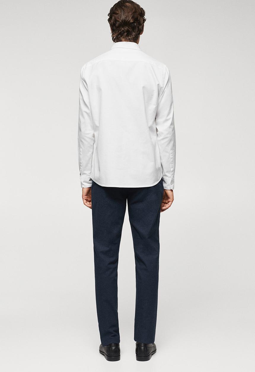 MANGO - Shirt oxford - white