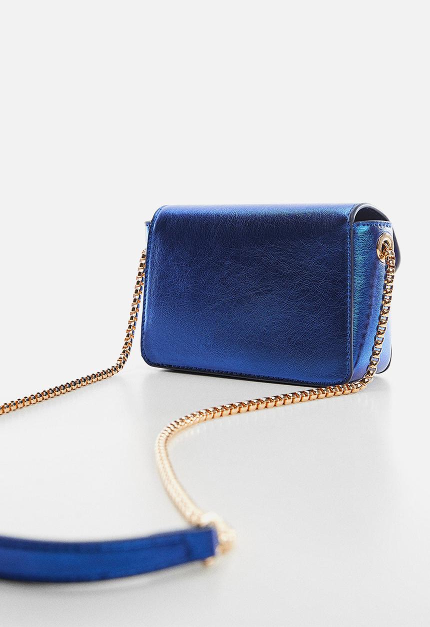 MANGO - Bag juanita - bright blue
