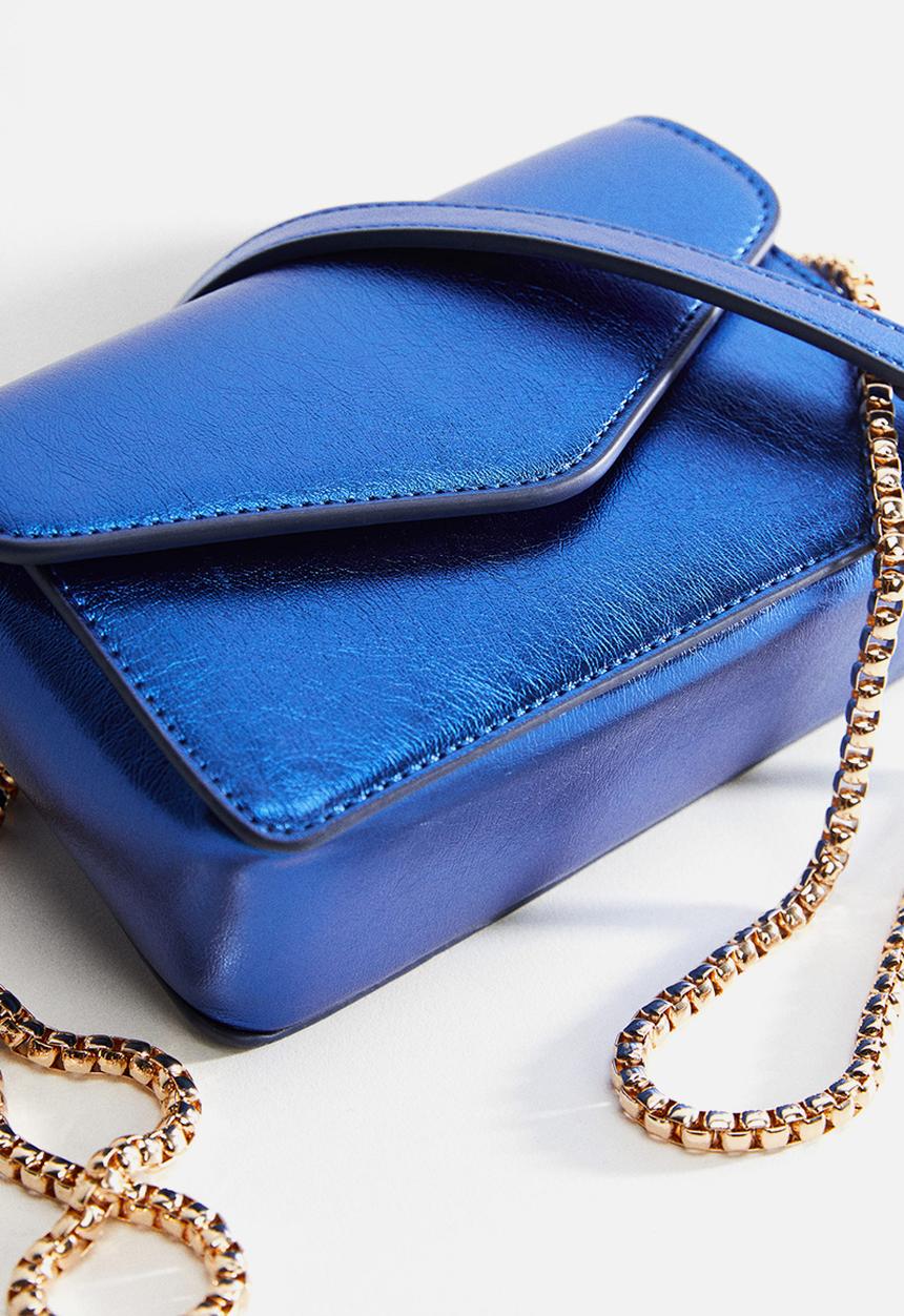 MANGO - Bag juanita - bright blue