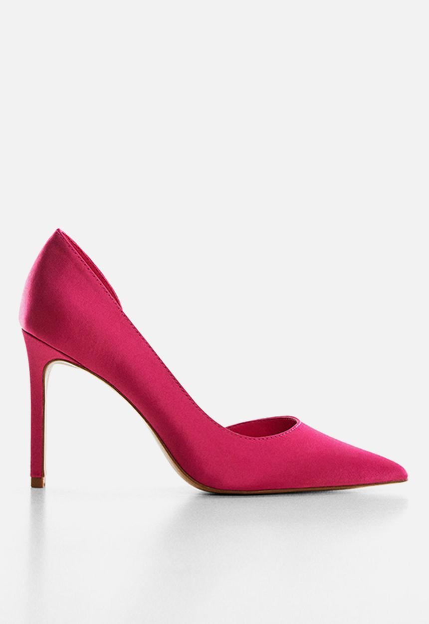 MANGO - Audrey court heel - bright pink