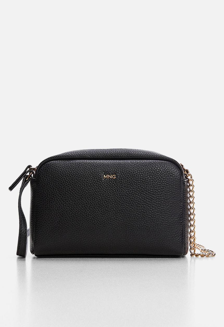 MANGO - Chain shoulder bag - black