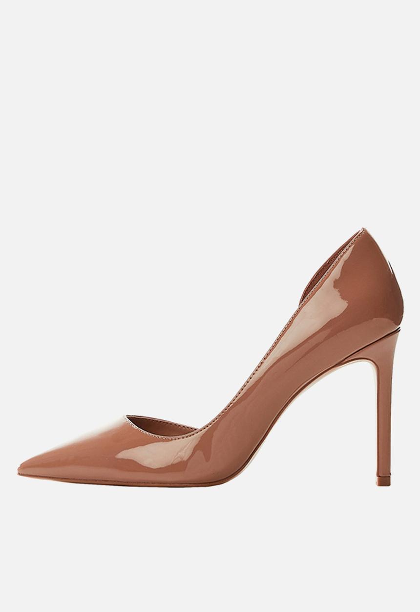MANGO - Audrey44 court heel - medium brown
