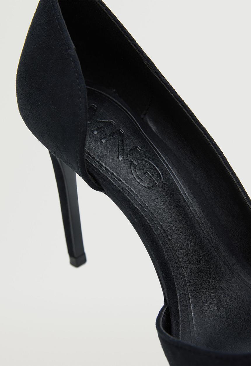 MANGO - Audrey40 court heel - black