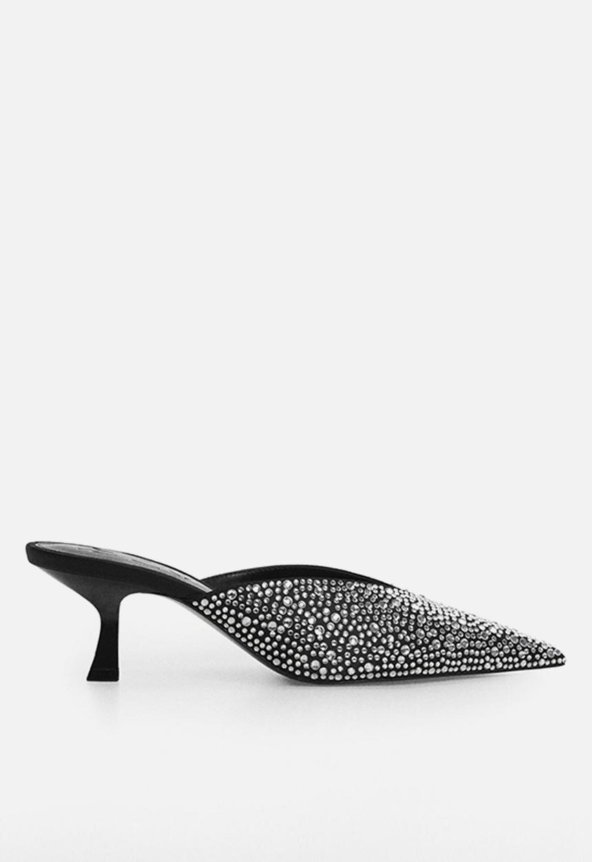 MANGO - Maby court heel - silver