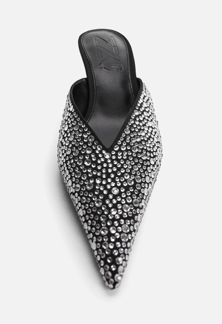 MANGO - Maby court heel - silver