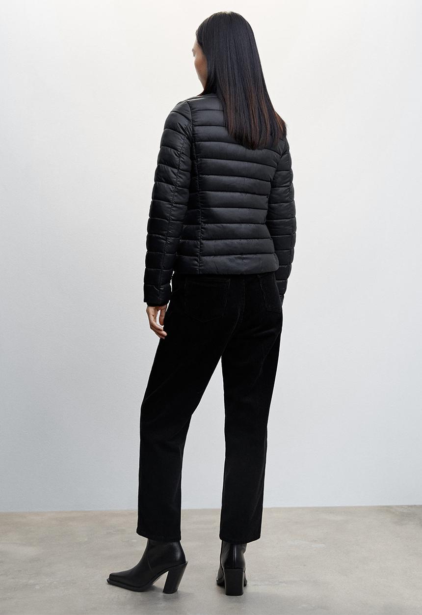 MANGO - Anorak blandi - black