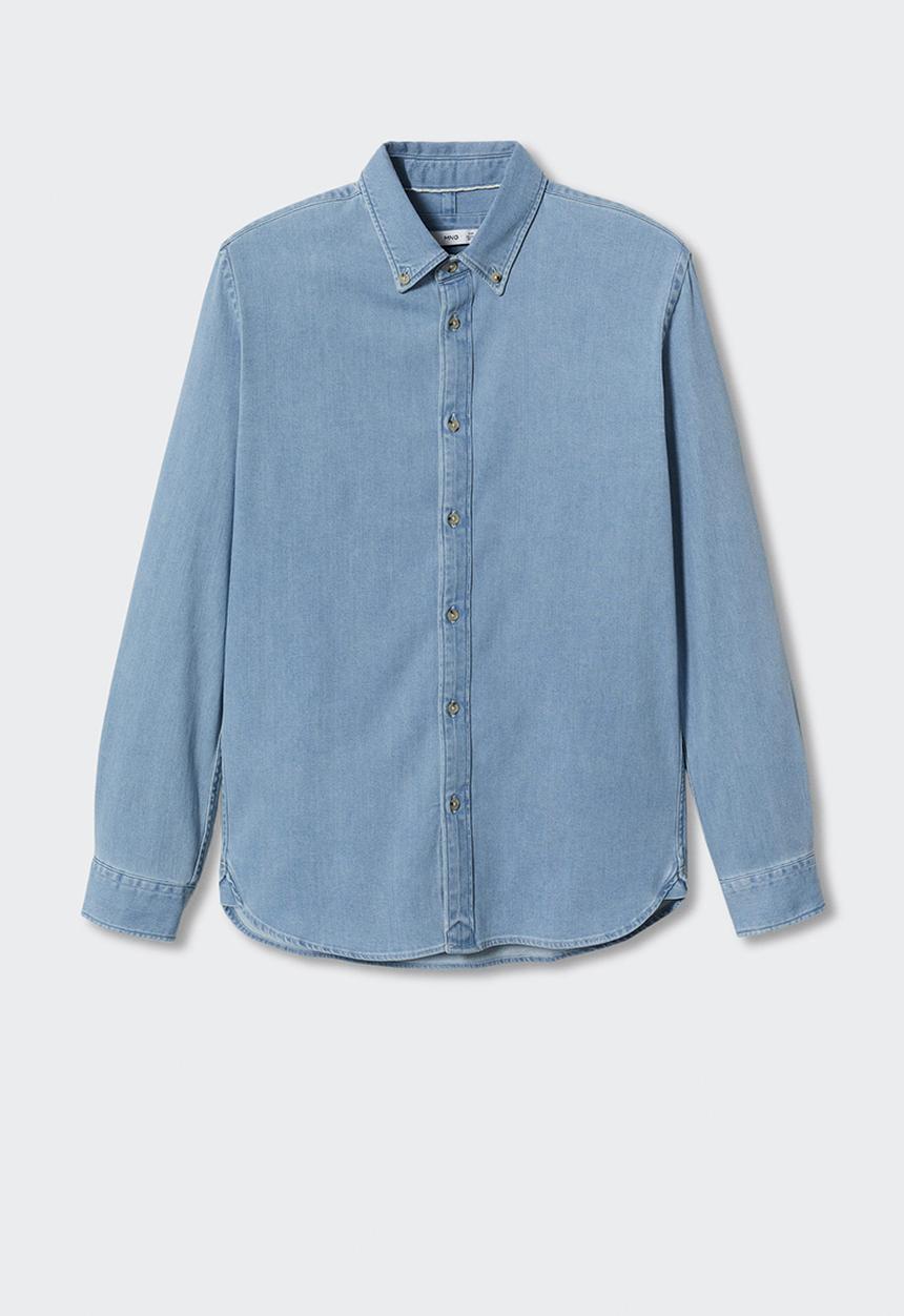 MANGO - Shirt chambre - blue