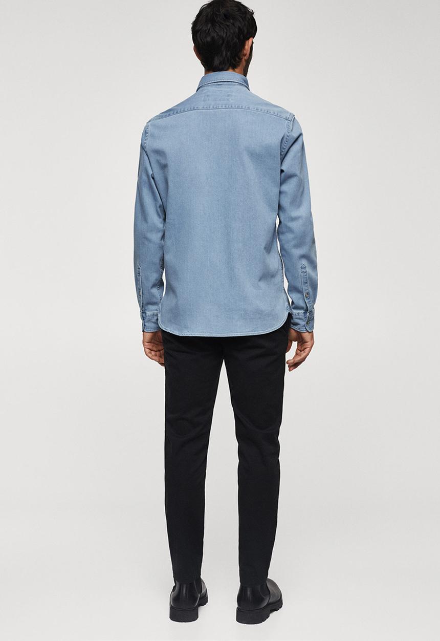 MANGO - Shirt chambre - blue