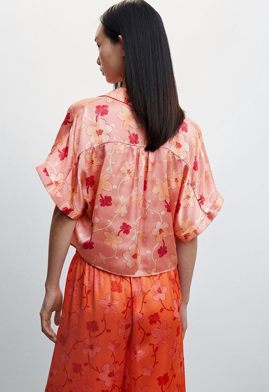 MANGO - Blouse prado-h - pink