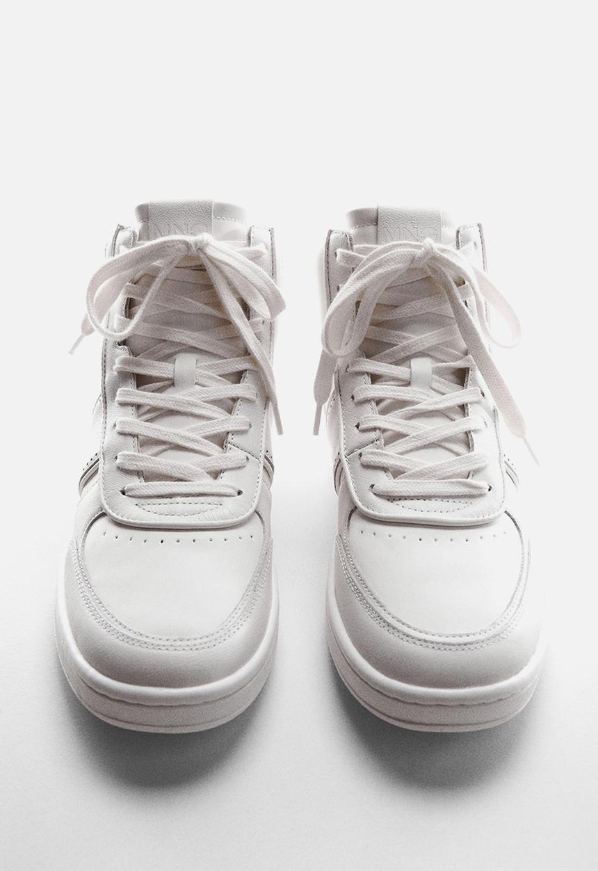 MANGO - Sport shoes doble - white