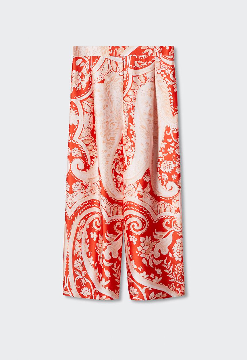 MANGO - Trousers fragola-h - red
