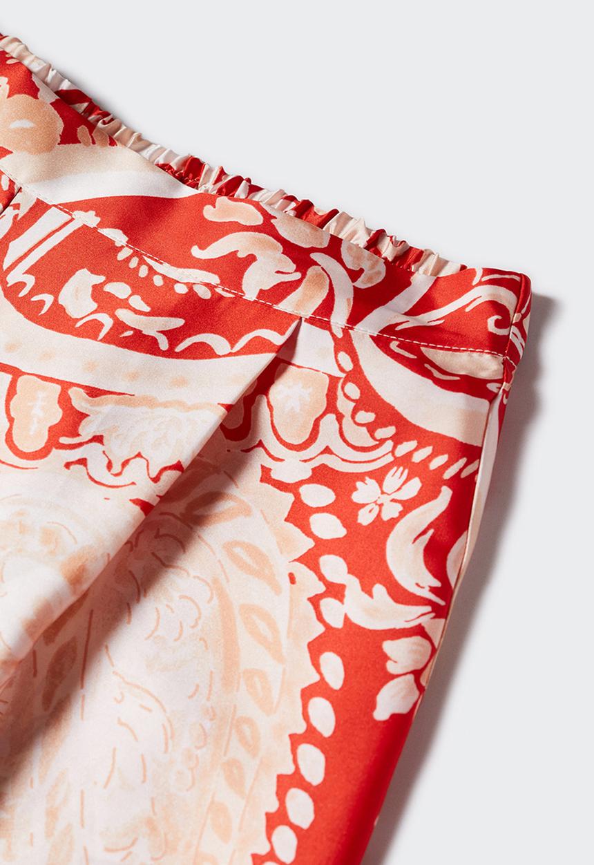 MANGO - Trousers fragola-h - red