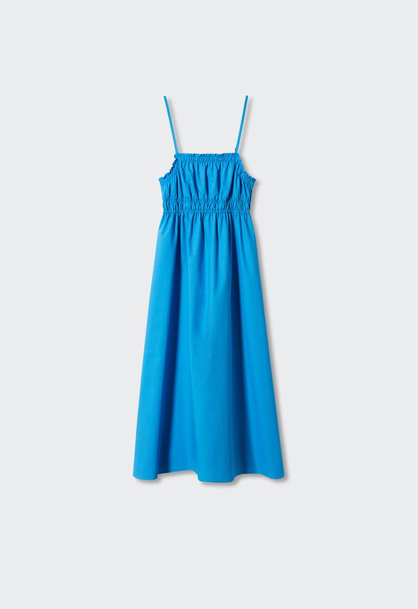 MANGO - Dress ballet-h - mid blue