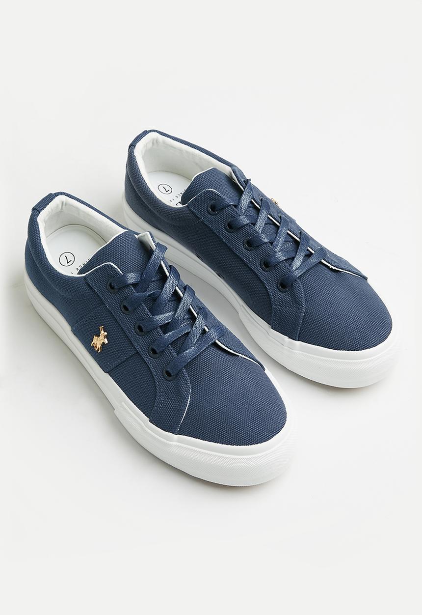 POLO - Classic canvas sneaker - navy2