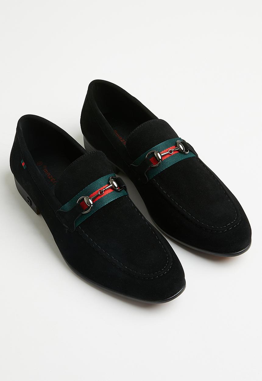 MAZERATA - Villani 4 suede - black
