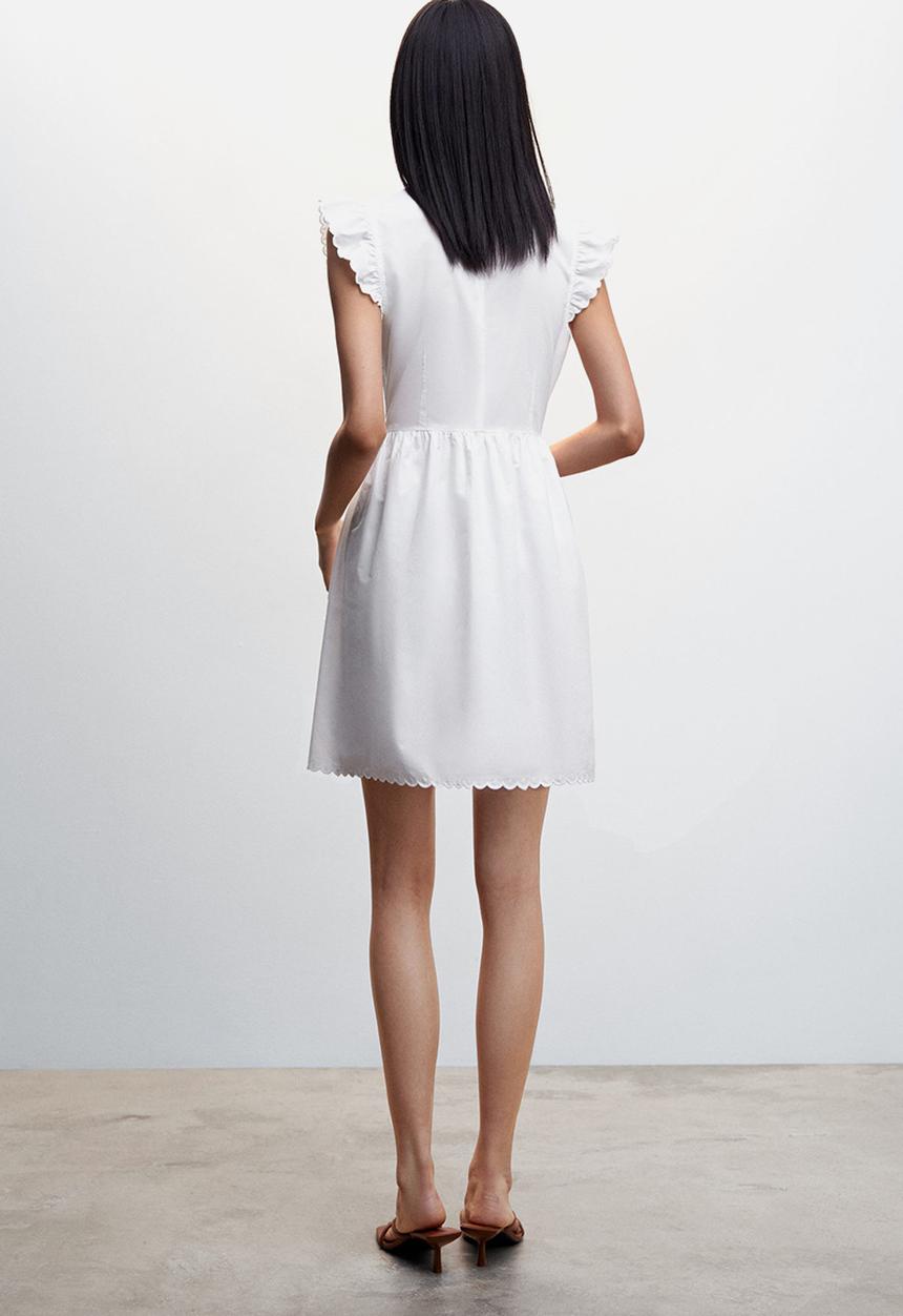 MANGO - Dress cannes-h - white