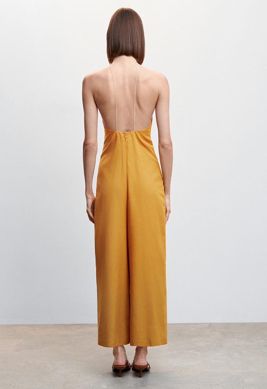 MANGO - One-piece suit - medium brown