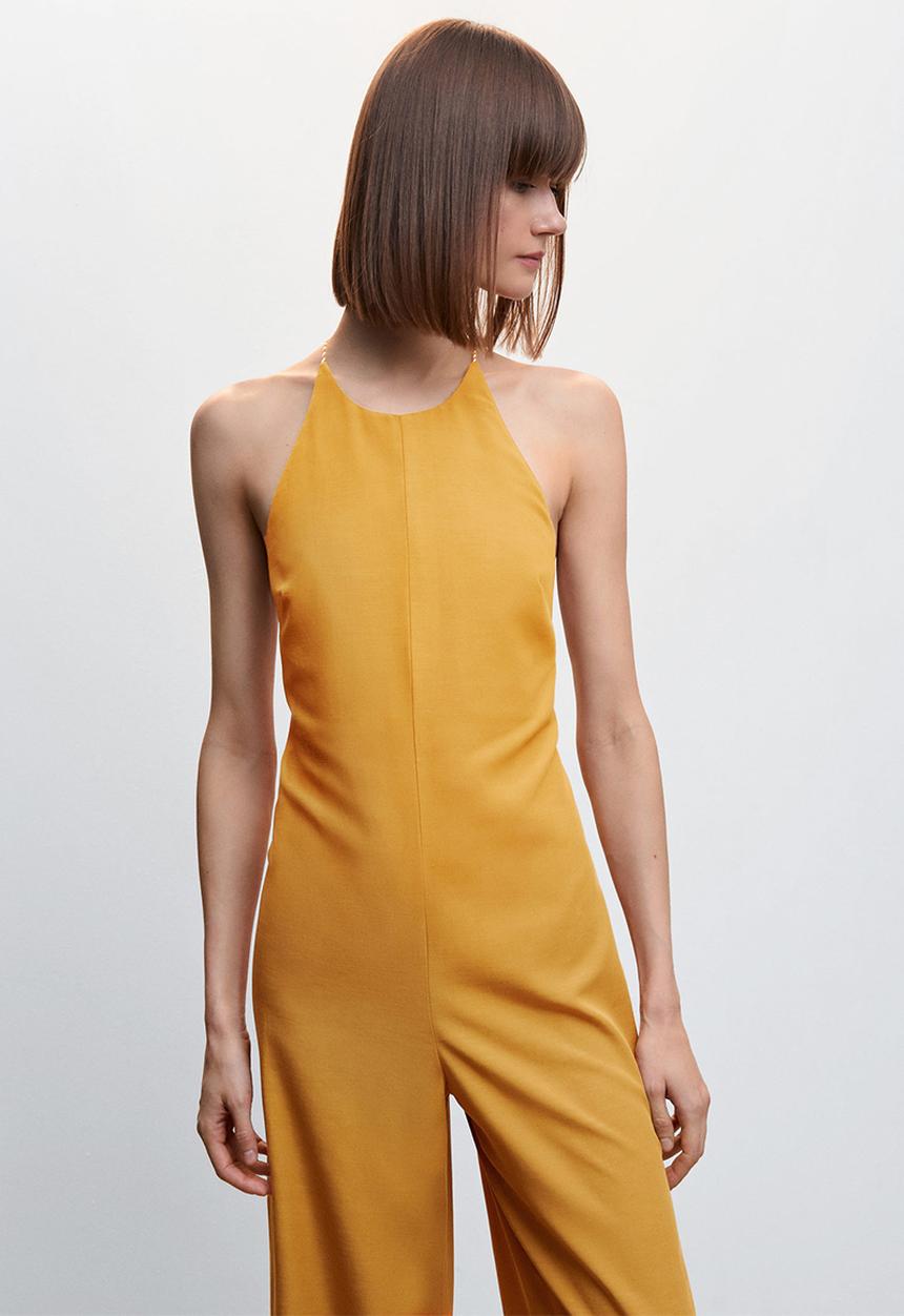 MANGO - One-piece suit - medium brown