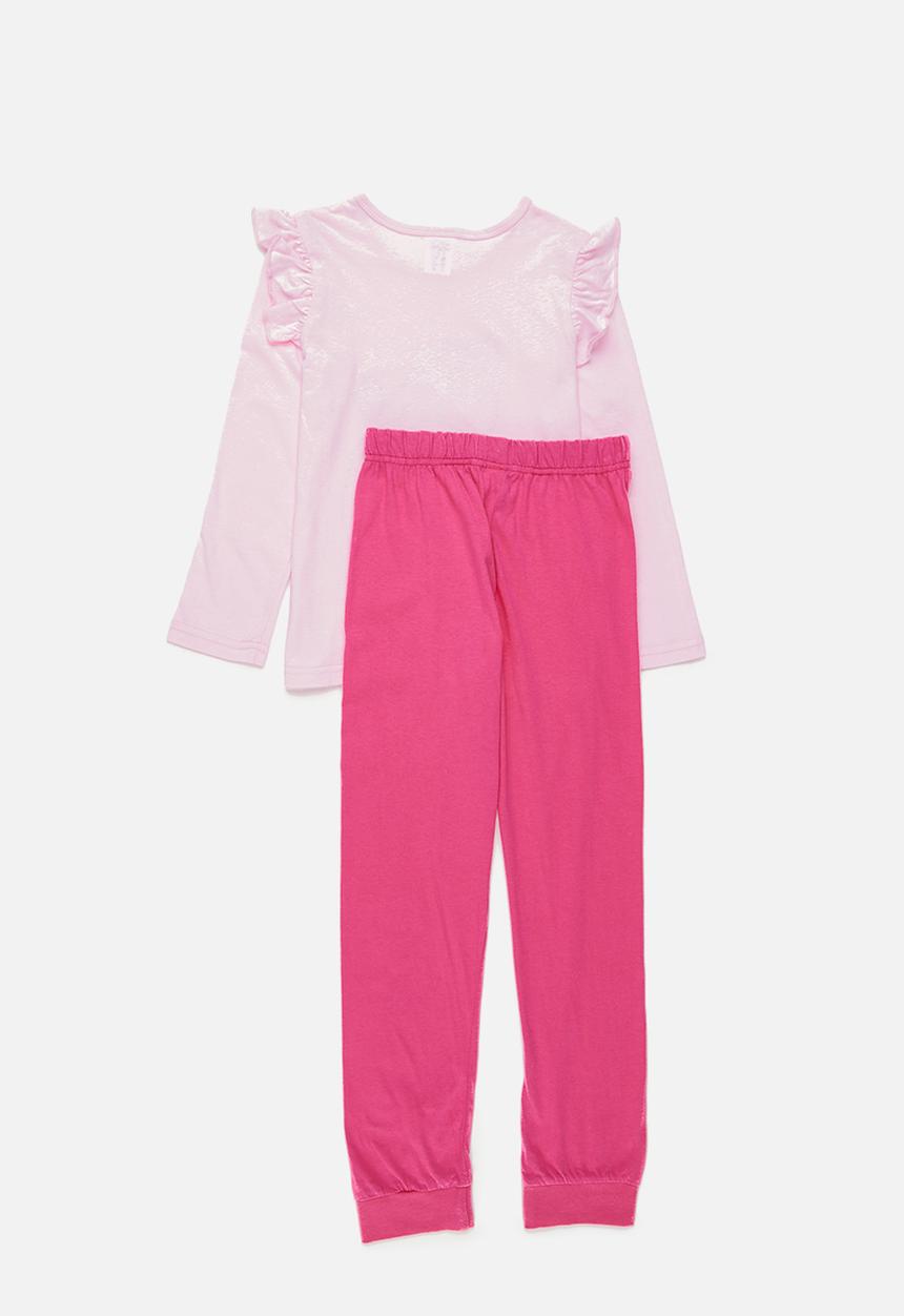 Character Group - Snoopy winter pj set - pink