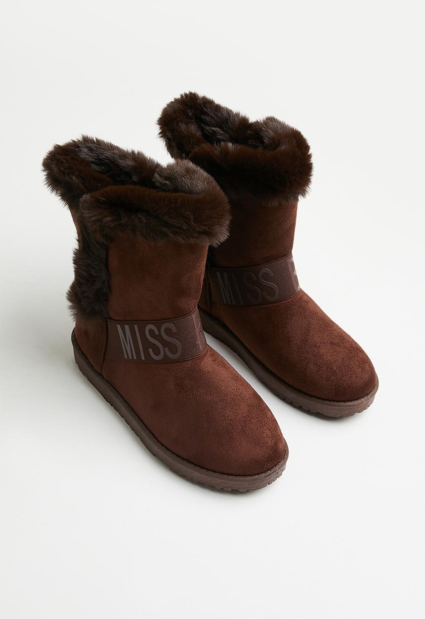 Miss Black - Rae 1 ankle boot - chocolate