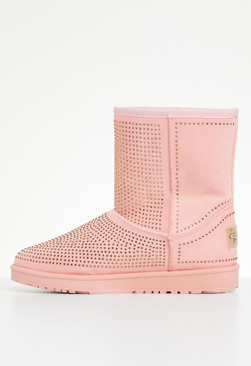 Miss Black - Rae 7 ankle boot - pink