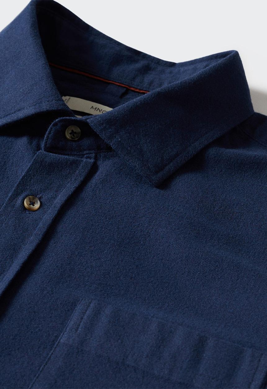 MANGO - Shirt twill - navy